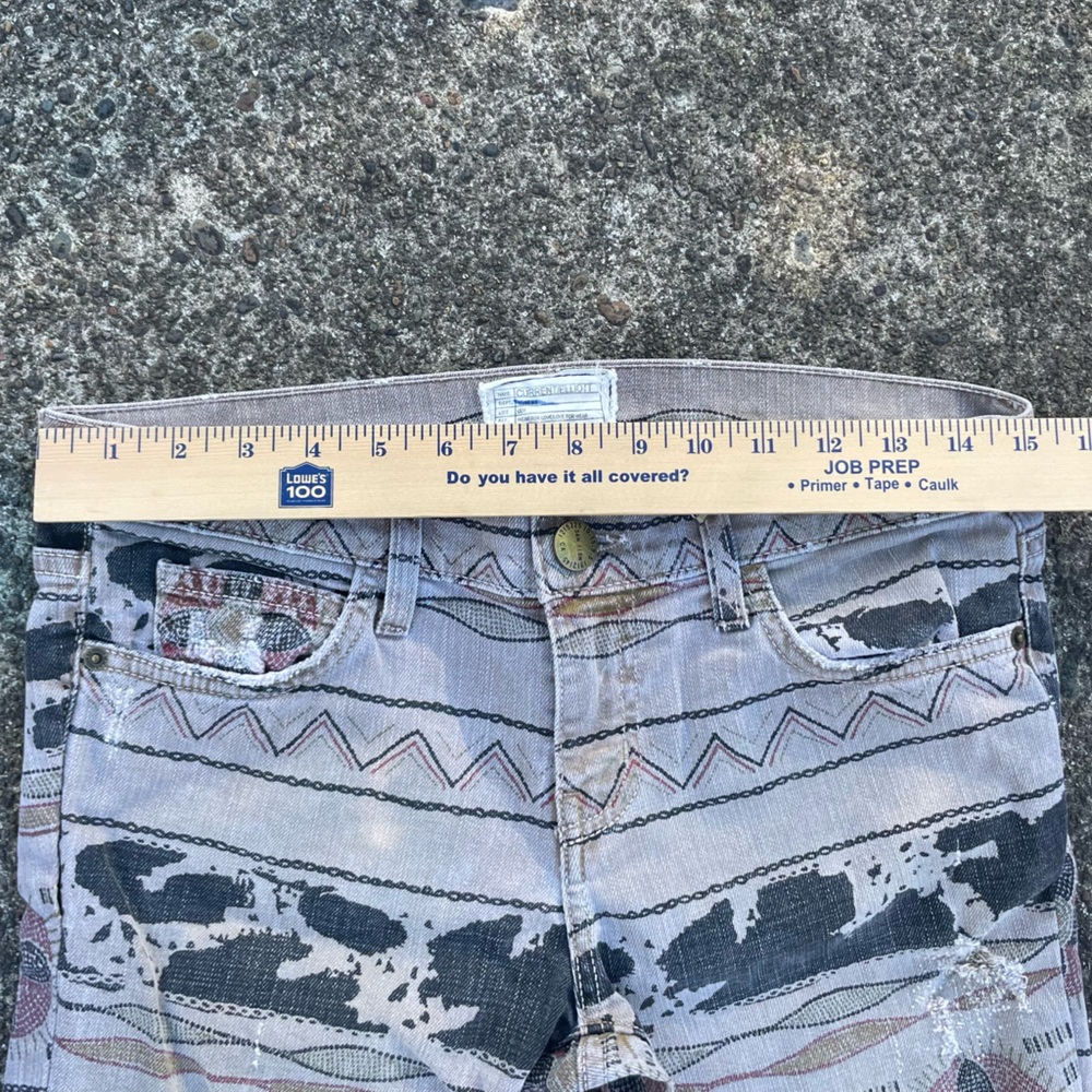 Current/Elliott Skinny Jeans Women’s Size 28 Tribal - Picture 11 of 16
